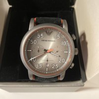 Нов оригинален EMPORIO ARMANI часовник пълен комплект, снимка 3 - Мъжки - 43435606