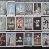 78 таро карти: Nicoletta Ceccoli Tarot & The Little Prince Tarot , снимка 12 - Карти за игра - 33677847