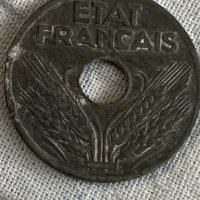 20 сантима Вишистка Франция 1942