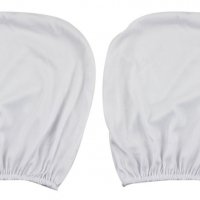 Комплект Калъфки за облегалки за глава на Кола Бус бели и черни 2 броя, снимка 3 - Аксесоари и консумативи - 32268344