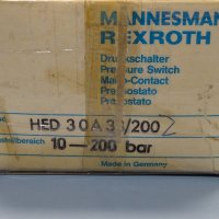 пресостат за налягяне Rexroth HED 3 OA 33/200 Bourdon tube pressure switch, снимка 13 - Резервни части за машини - 37720198
