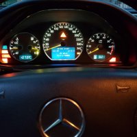 Хромирани рингове за километраж на Mercedes W202 W208 W210, снимка 4 - Аксесоари и консумативи - 25408552