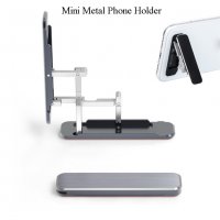 Мини алуминиева стойка за смартфон, снимка 4 - Селфи стикове, аксесоари - 34863099