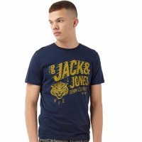 МЪЖКА ТЕНИСКА - JACK AND JONES; размери: S, снимка 1 - Тениски - 32550323