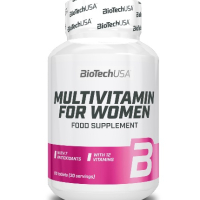 Мултивитамини за жени BIOTECH USA Multivitamin for Women / 60tabs., снимка 1 - Хранителни добавки - 44911810