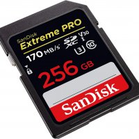 Карта памет SanDisk SDXC Extreme Pro, 256GB, Class 10, UHS-I, 633X, 170 MB/s, снимка 3 - Карти памет - 35413855