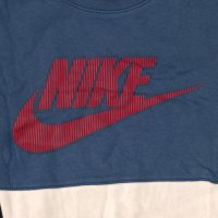 Nike Sportswear Fleece Sweatshirt оригинално горнище XS Найк памук, снимка 4 - Спортни дрехи, екипи - 43227996