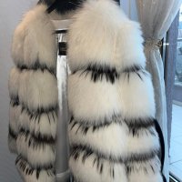 Продавам палто от лисица, снимка 5 - Палта, манта - 43971083