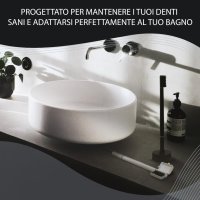 PIUMA Екологичната ръчна италианска четка за зъби с иновативен патентован дизайн, , снимка 4 - Други - 43023499