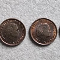 Монети. Нидерландия. Холандия. . Нидерландски гулден . 1 цент. 4 бройки., снимка 9 - Нумизматика и бонистика - 39034643