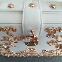 Елегнатна дамска чанта, подарък за жена, чанта за бал или сватба, снимка 4 - Чанти - 27959996
