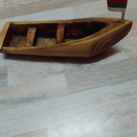 Лодка от дърво, снимка 3 - Сувенири от дърво - 42978306
