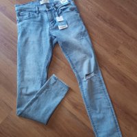 Дамски дънки Pull&Bear super skinny, снимка 1 - Дънки - 37871232