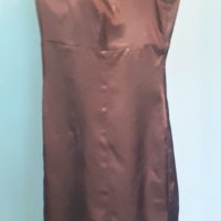 Сатенена еластична "Малка рокля" / бутикова стойност и цена / голям размер , снимка 1 - Рокли - 27999533