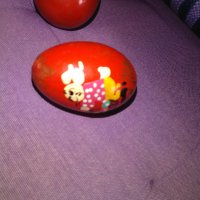 Великденски дървени яйца-зайче и Христос рисувани, снимка 5 - Колекции - 32742350