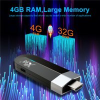 ANDROID MINI TV STICK X98 S500, ANDROID 11, 4 GB RAM, 32 GB ROM, снимка 8 - Плейъри, домашно кино, прожектори - 39859295