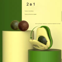 Играчка с топче котешка билка с форма на авокадо, снимка 5 - Други стоки за животни - 44892921