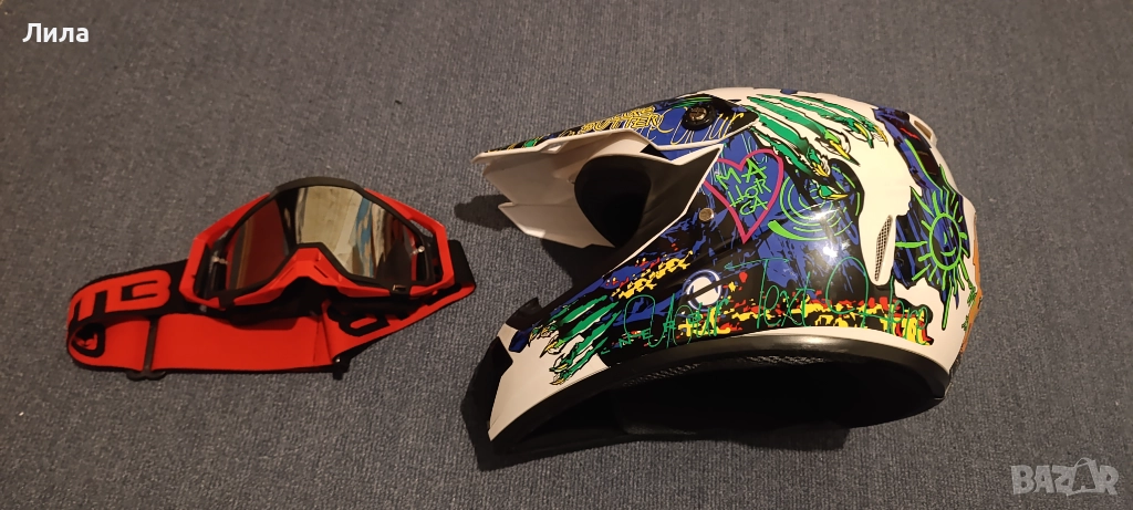 Каска за колело/мотор, снимка 1