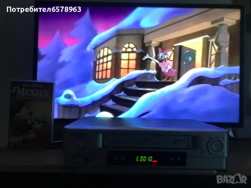 Видеокасета '' Коледата на Мики '' VHS, снимка 1