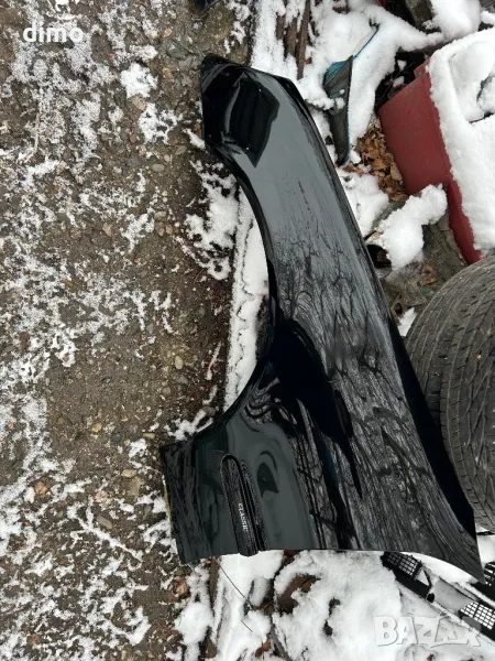 Ляв калник Mercedes w203 черен, снимка 1