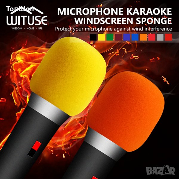 Ветробран за Микрофон / Sponge / Pop Shields, снимка 1