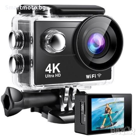 Спортна камера S9R Водоустойчива EIS Anti-shake WIFI Дистанционно, снимка 1