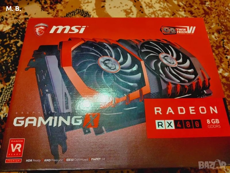 Видео карти RX 480 8 GB, снимка 1