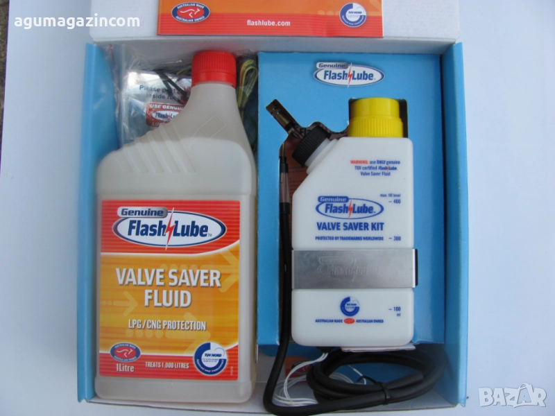Омаслител за клапани Flash lube Valve Saver Kit 2, механичен с нивопоказание при монтирани АГУ, снимка 1