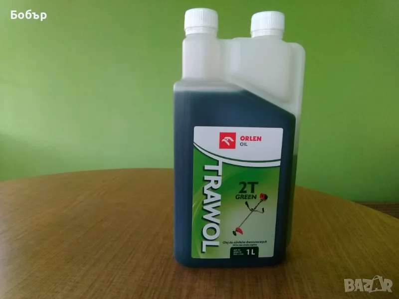 Масло двутактово с дозатор зелено, снимка 1