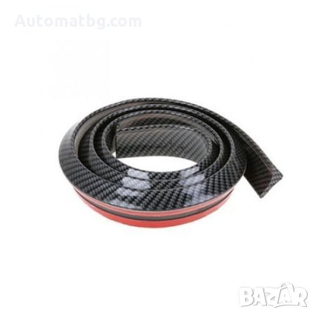 Лип спойлер SAMURAI 34832, 3,5см, за заден капак, Карбон, снимка 1