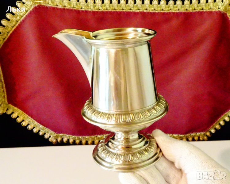 Шведска посребрена кана за ракия Gust.Eriksson. , снимка 1