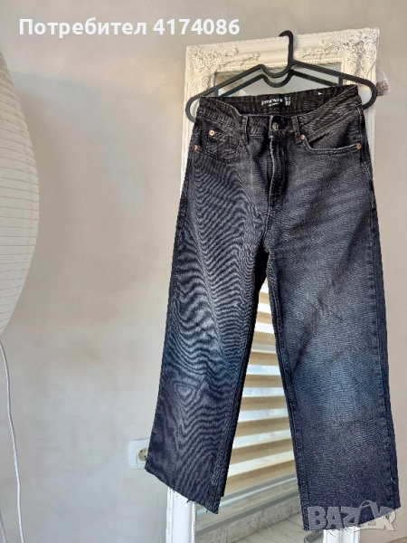 Черни дънки Stradivarius, снимка 1