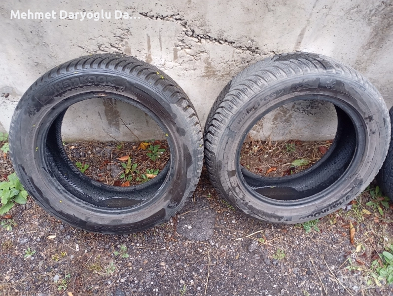 2 Зимни гуми hankook 205/55/16 44/20, снимка 1