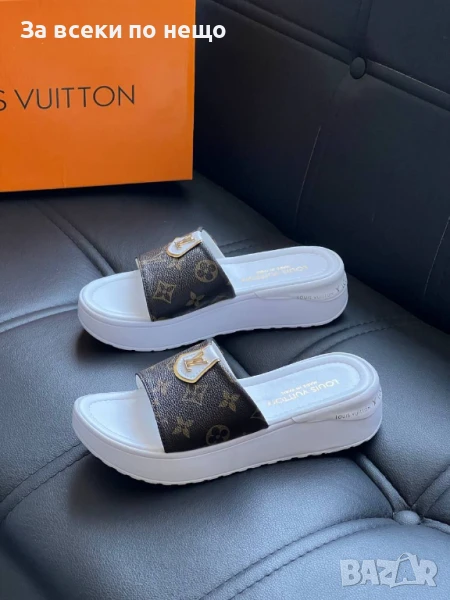 Louis Vuitton Дамски Чехли Луис Витон Код E447, снимка 1