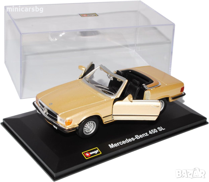 Метални колички: Mercedes-Benz 450 SL, снимка 1