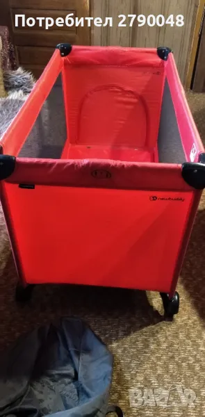 Кошара за сън и игра, на две нива с матрак, снимка 1