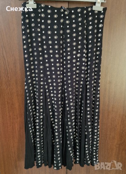 Дамска черна пола - лятна, снимка 1