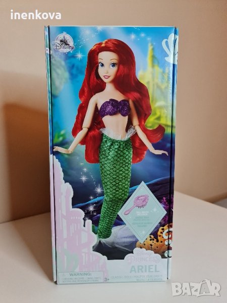 Оригинална Кукла Ариел_Дисни Disney Малката русалка кукла Ариел, снимка 1