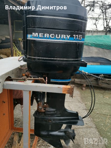 Извънбордов мотор Меркюри 115 коня, снимка 1