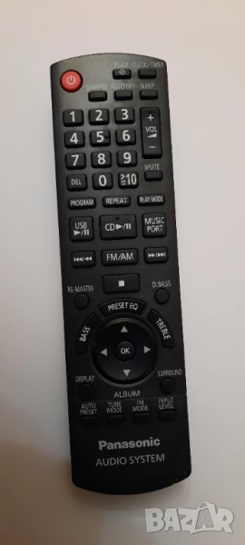 Дистанционно управление Panasonic Audio System N2QAYB000555, снимка 1
