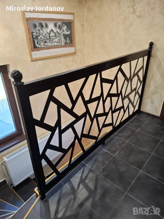 Изработвам метални изделия от желязо врати парапети навеси и др., снимка 1