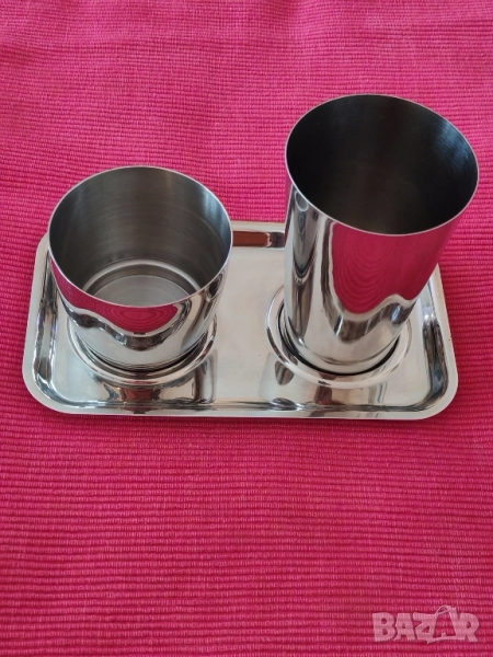 Комплект, сервиз 4 части неръждаема стомана, Cilio, Германия. , снимка 1