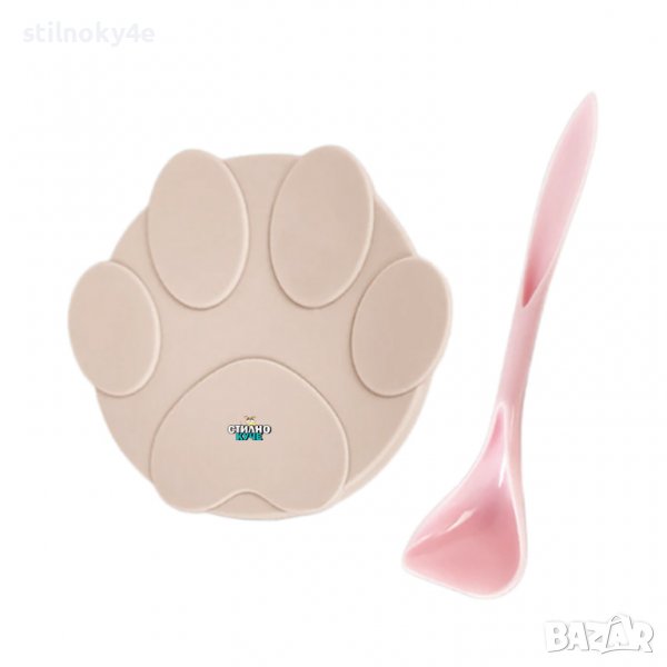 Силиконов капак за консервена кутия на домашен любимец , снимка 1