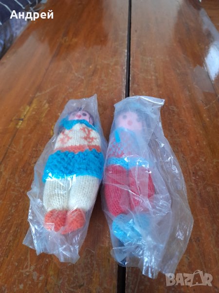 Стара плетена кукла,кукли #3, снимка 1