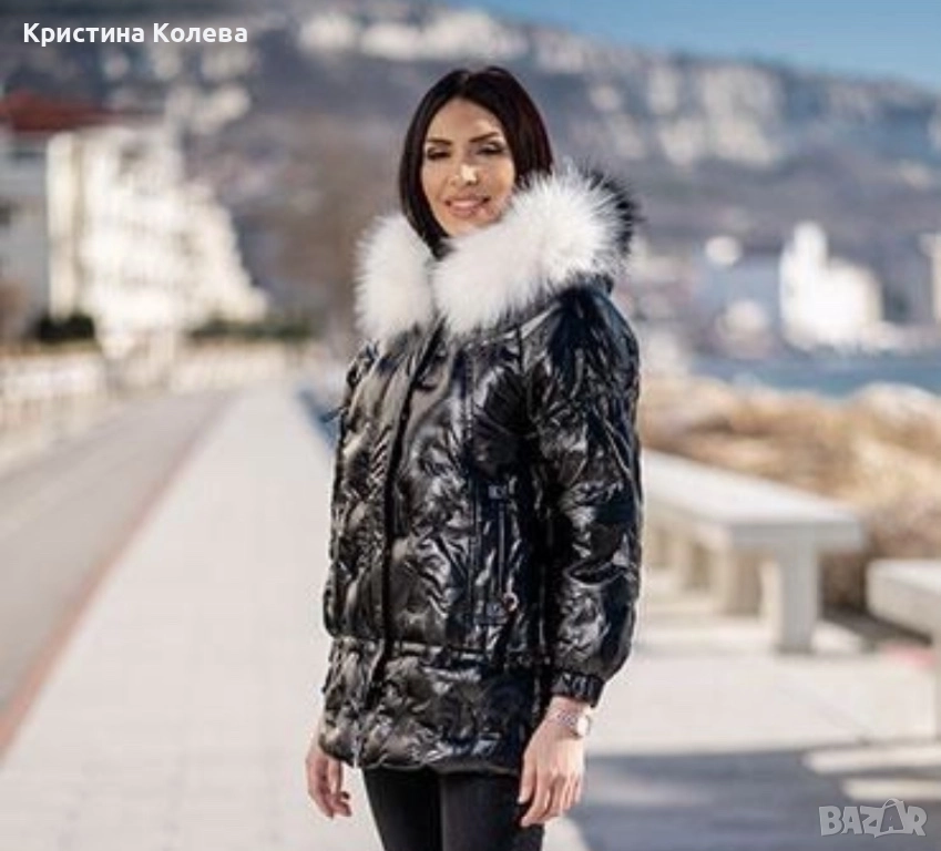 Зимно яке с качулка от пух Daytona, снимка 1