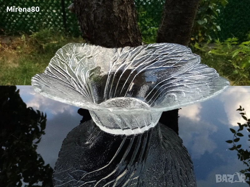 Кристална арт купа, снимка 1