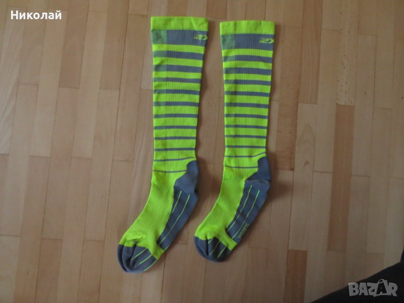2XU Striped Run Compression Socks, снимка 1