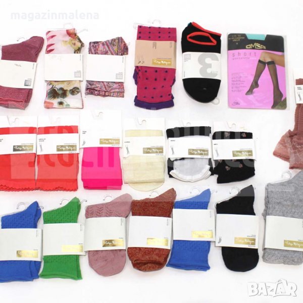 Philippe Matignon Sisi Omsa италиански луксозни фигурални чорапи на едро Филип Матинон Сиси ОМСА , снимка 1