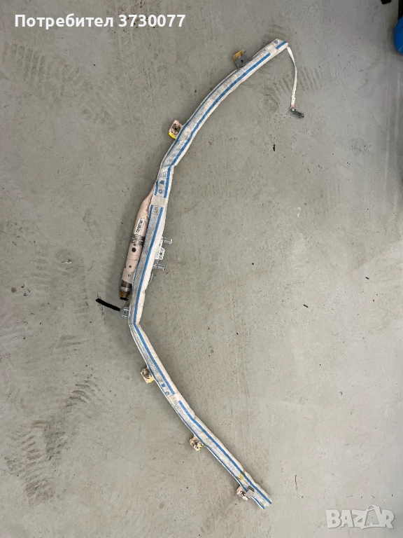 BMW F10 лява страна шофьорски airbag завеса таван, снимка 1