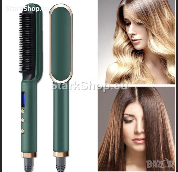 Електрическа четка за изправяне на коса, снимка 1